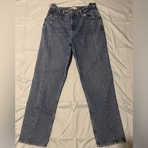 Abercrombie & Fitch The 90s Straight Ultra High Rise